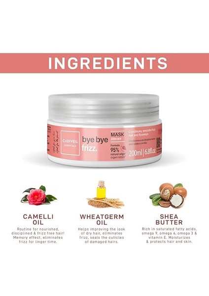 Professıonal Essentials Bye Bye Frizz Maske, 200ML modelleri