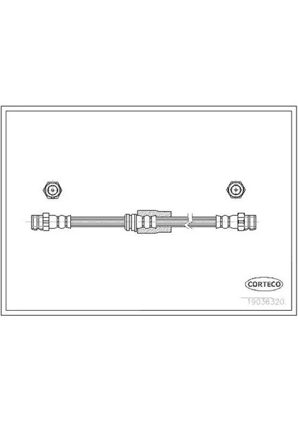 19036320 Fren Hortumu On 3C0611701J