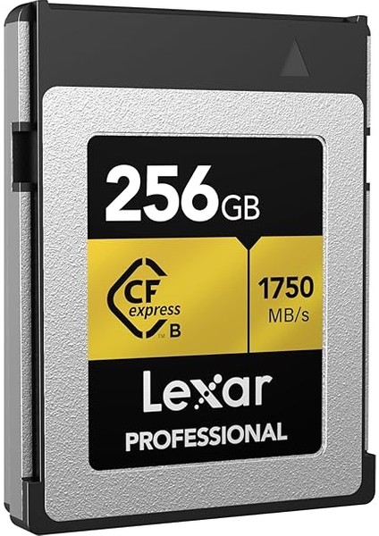 256GB Profesyonel Cfexpress Tip B Hafıza Kartı Gold Serisi, 1750MB/S'YE Kadar Okuma, Ham 8k Video Kaydı, Pcıe 3.0 ve Nvme'yi Destekler (LCXEXPR256G-RNENG) fiyatları