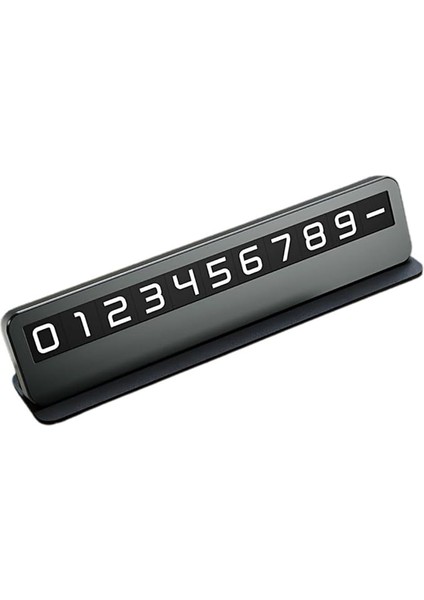 Araç Içi Geçici Park Için Telefon Numaratörü, Forforlu Açılıp Kapanabilen Premium Numaratör