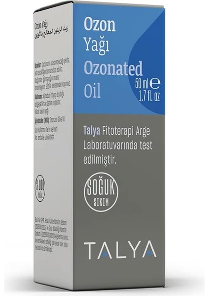 Ozon Yağı 50 ml - Ozonlanmış Zeytinyağı - Soğuk Sıkım - Sivilce ve Akne Karşıtı - Cilt Nemlendirici - Sağlıklı ve Parlak Cilt Görünümü fiyatları
