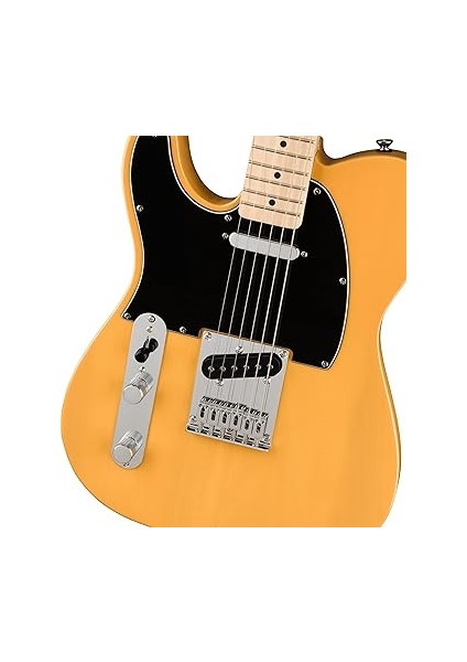 Affinity Telecaster Left-Handed Akçaağaç Klavye Black Pg Butterscotch Blonde Solak Elektro Gitar modelleri