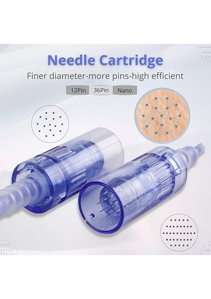 Pen Ultima A6 Elektrikli Cilt Bakım Kiti, 12 Kartuş Dahil - Altı 12 Pimli, Altı 36 Pin indirimleri
