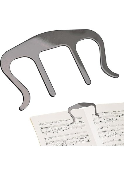Piyano Kitap Tutucu | Müzik Sayfası Tutucu Yer Imi - Portatif Sayfa Işaretleyici Klipsler, Piyano, Klavye, Sehpalar ve Kitaplar Için Nota Tutucular
