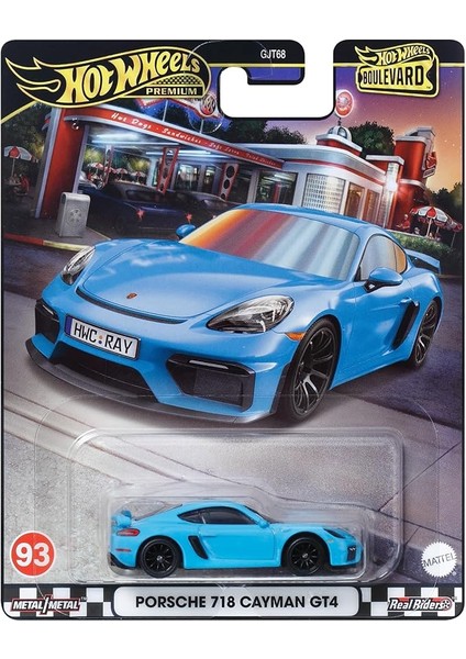 Hot Wheels Premium 2024 Boulevard Series Porsche 718 Cayman Gt4