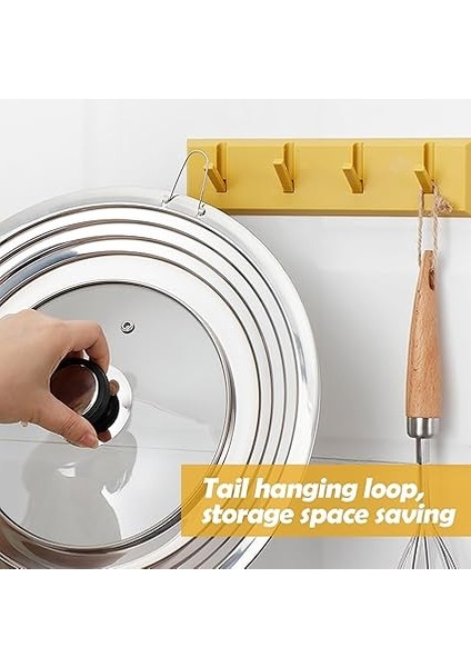 Tavalar Için Evrensel Kapak, 24 cm – 30 cm Tencereler Için Cam Kapak, Paslanmaz Çelik Kenarlı ve Buhar Delikli, Evrensel Kapak, Tava, Wok, Buharlı Pişirici Için, Gümüş modelleri