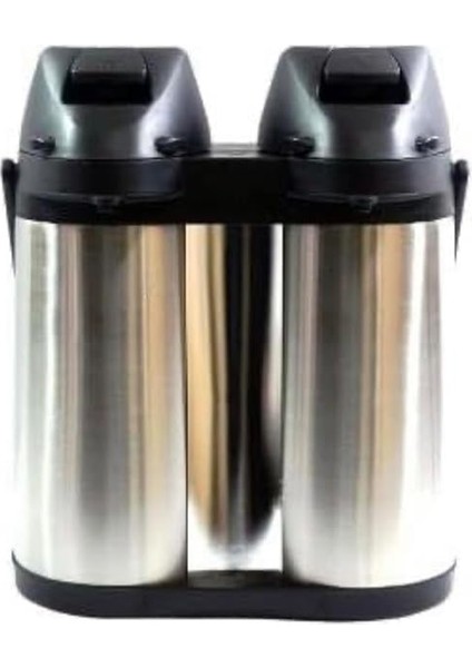 1240XL Ikili Çelik Termos Çiftli 1.9 + 1.9 Lt Çay Su Termosu modelleri