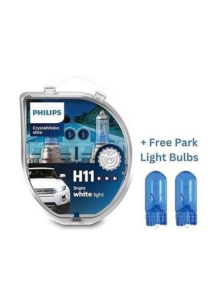 H11 Crystal Vision Ampul 2 Adet + Park Ampülü Hediye fiyatları