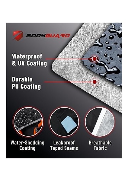 Miflonlu Motosiklet Brandası Su Geçirmez -Ic Yuzeyi Miflon Kapli - Beden- Siyah (X Large Topcase) indirimleri