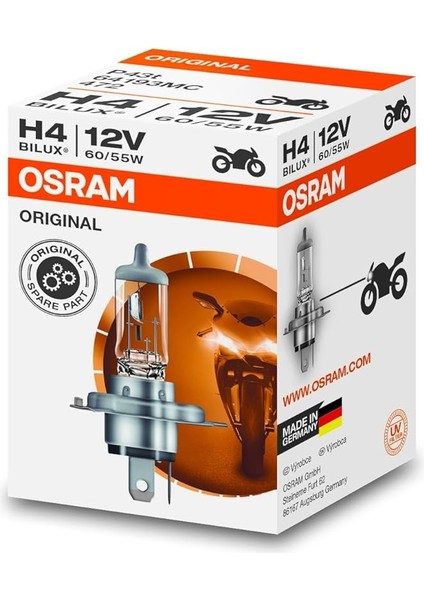 H4 12V 60/55W Far Ampulü - 2 Adet