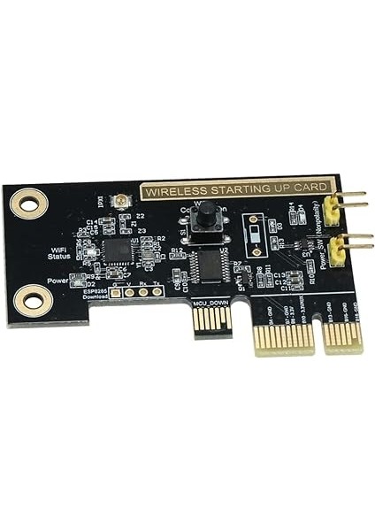 Ewelink Mini Pcı-E Masaüstü Pc Uzaktan Kumanda Anahtarı Kartı Wifi Kablosuz Akıllı Anahtarı Röle Modülü Kablosuz Yeniden Başlatma Anahtarı Açma/kapama Bilgisayar Boot Kartı ile Harici Anten &amp; fırsatları