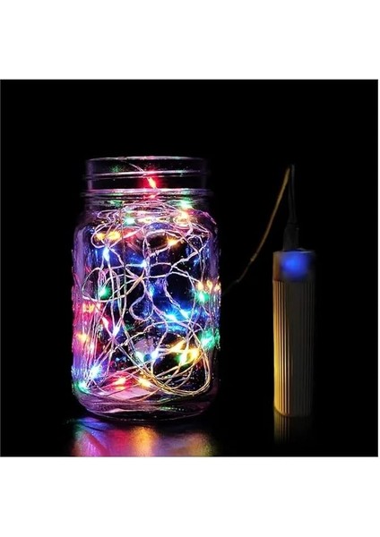 Solar Technology Güneş Enerjili 3W Rgb Çok Renkli Kavanoz Peri LED Asma Aparatlı 20 LED Bahçe, Ağaç, Balkon, Güverte, Yazlık, Veranda, Havuz Kenarı Aydınlatması Su Geçirmez fırsatları