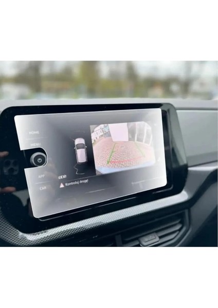 Case Multimedya Tek Tuş 9h Nano Ekran Koruyucu Volkswagen T-Cross 8 Inç ile Uyumlu