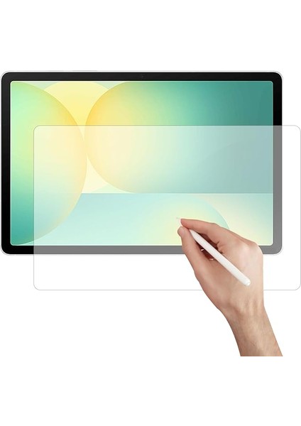 Samsung Galaxy Tab S10 Fe Tablet ile Uyumlu Tablet Paper Like Pencil Destekli Kağıt Hissi Veren Mat Ekran Koruyucu - AL3289