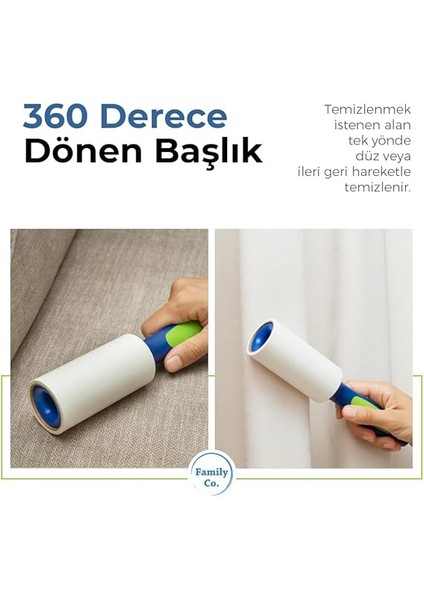 Co. Kedi Köpek Saç Kıl Tüy Toplayıcı Rulo 1 Rulo 6 Yedek Her Biri 60 Yaprak modelleri