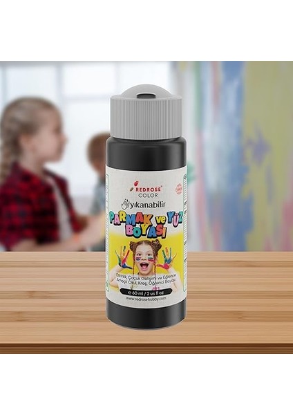 Rose Siyah Parmak Boyası 60 ml fiyatları