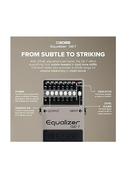 Ge-7 7 Bant Eq Pedal fırsatları