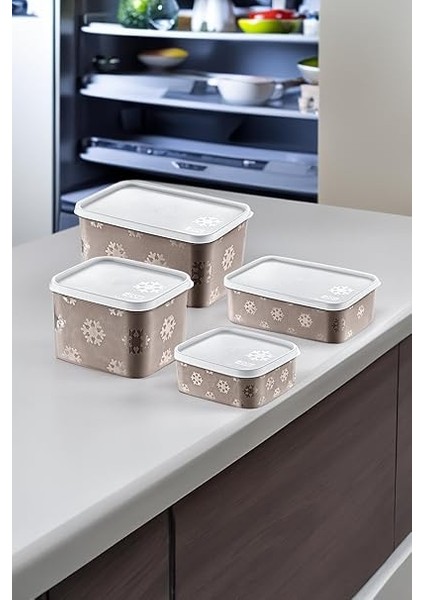 4'lü Set No Frost Saklama Kabı Terra (Tüm Boylar) fiyatları