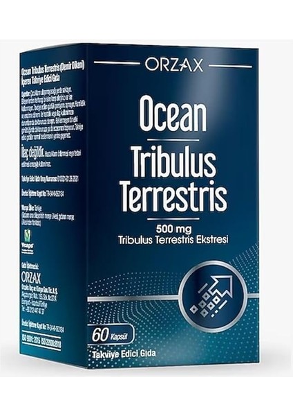 Tribulus Terrestris 500 Mg 60 Kapsül
