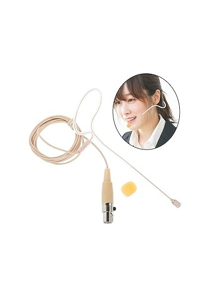 Kulak Mikrofonu Kulaklık Hoparlörü Dersler Için Baş Üstü Kondansatör Mikrofon Kablolu Kulaklık fırsatları