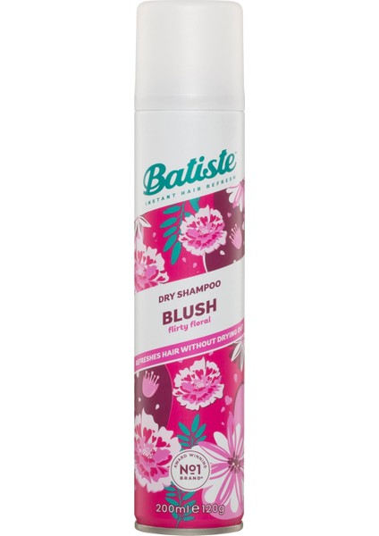 Kuru Şampuan Allık 200ML, Çiçek ve Seksi Kokulu, Yıkama Arasında Saçları Yenilemek Için Durulama Spreyi Içermeyen (Ambalaj Değişebilir)