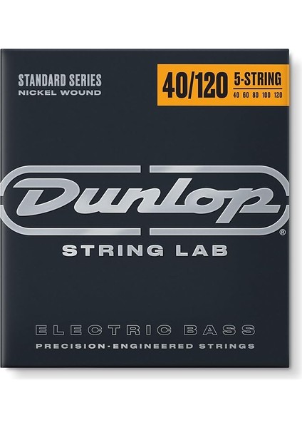 Dunlop DBN40120 5 Telli Bas Gitar Teli (40-120)
