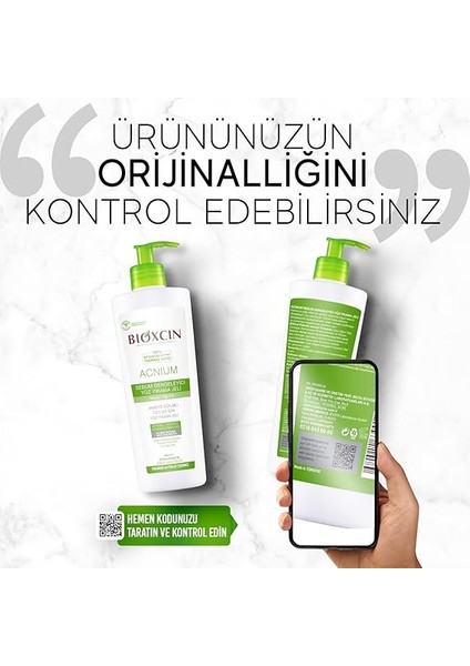 Acnium Sebum Dengeleyici Yüz Yıkama Jeli 500ML modelleri
