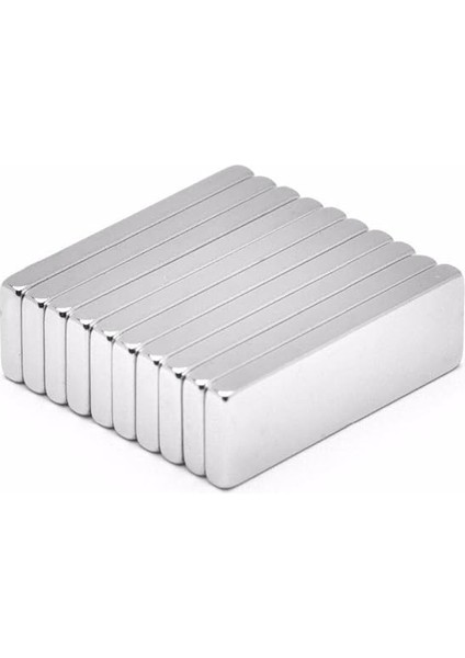 Köşeli Neodyum Mıknatıs Magnet Dikdörtgen 30X10X3 mm - 5 Adet fiyatları