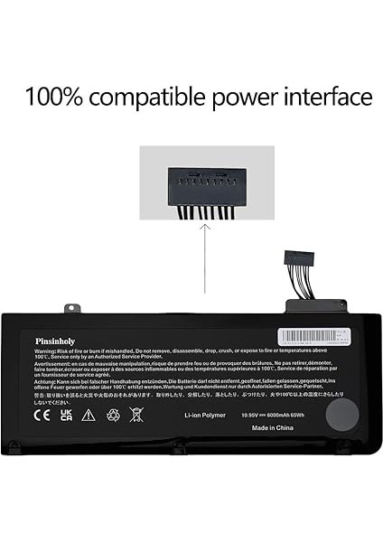 A1322 A1278 Batarya MacBook Pro 13' Inç Için (2012 2010 2009 Başlangıcı 2011 Sonu 2011 Versiyonu) MB990LL/A MC700LL/A MD313LL/A, 661-5557 fırsatları