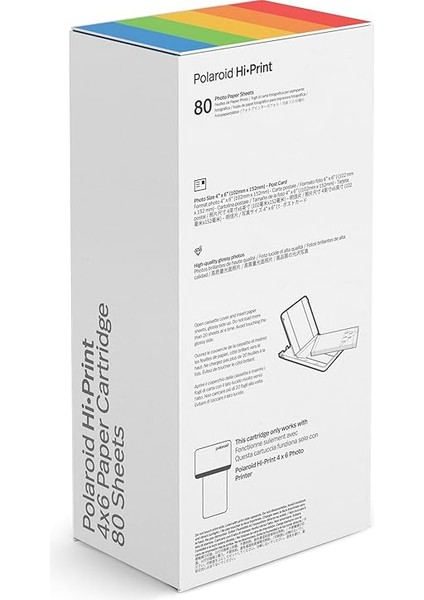 Hi Print 4x6 Paper Cartridge - 80 Sheets modelleri
