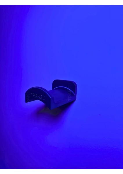 Yapışkanlı Kulaklık Standı - Kulaklık Tutucu Siyah