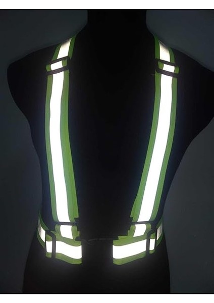 Caro (135) Motorsiklet Reflektörlü Yelek Scooter Reflektör Yelek Bisiklet Reflektif Yelek ile Uyumlu fiyatları