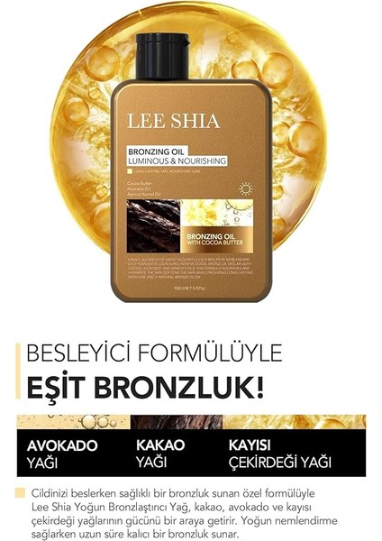 Shia Yoğun Bronzlaştırıcı Yağ 150 ml modelleri