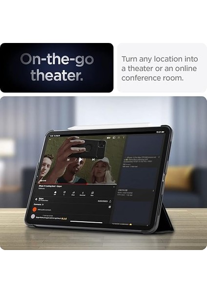 iPad Pro 11" (2022 / 2021) / iPad Air 10.9" (2022 / 2020) Kılıf Smart Fold Plus Black - ACS03335 fırsatları