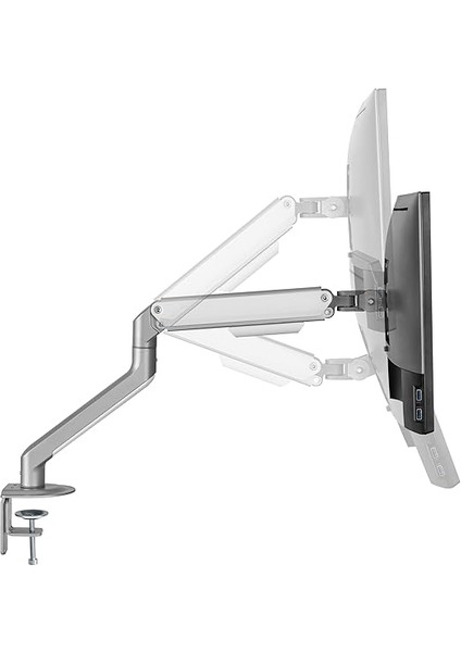 Mınds TM-63-C06 Mekanik Amortisör Düz/kavisli Ekran 17"-32" Max 9 kg Tek Monitör Kolu fiyatları