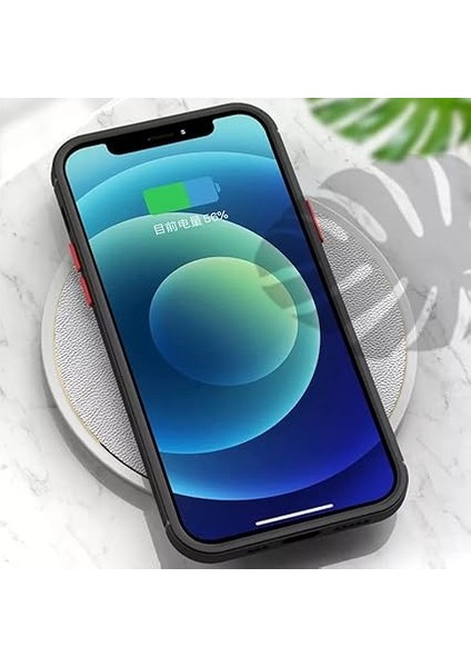 Aksesuar iPhone 11 ile Uyumlu Arka Kısmı Mat Şeffaf Yapıya Sahip Kenarları Silikon Tpu Malzemeden Üretilmiş Renkli Tuşlara Sahip Kamera Korumalı Transparan Kılıf (Siyah) indirimleri