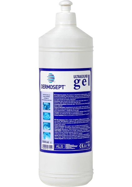 Ultrason Ekg ve Lazer Epilasyon Jeli 1000 ml