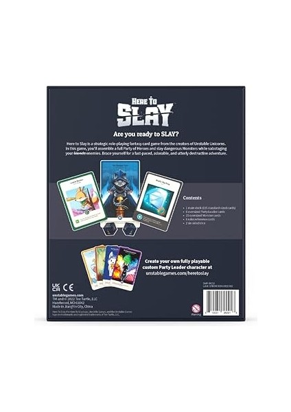 Games Here To Slay Card modelleri