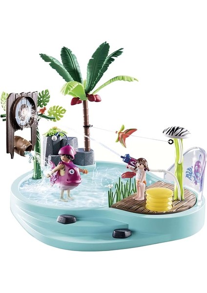 Family Fun 70610 Su Püskürtücülü Eğlenceli Havuz, Su ile Oynamak Için, 4 Yıldan Itibaren