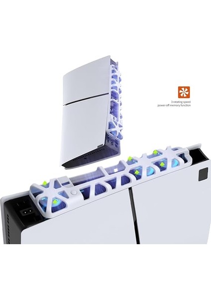 Ps5 Ince Soğutma Fanı, Ps5 Slim Konsol Için Soğutucu Fan, Sony Playstation 5 Ince Disk ve Dijital Sürüm Konsolları Için Uygun (Beyaz) fiyatları