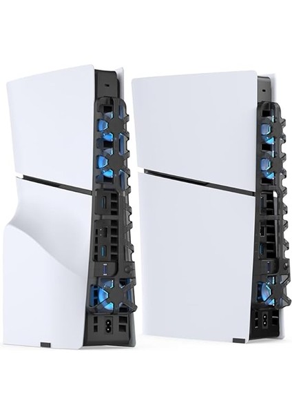 Ps5 Ince Soğutma Fanı, Ps5 Slim Konsol Için Soğutucu Fan, Sony Playstation 5 Ince Disk ve Dijital Sürüm Konsolları Için Uygun (Beyaz) indirimleri