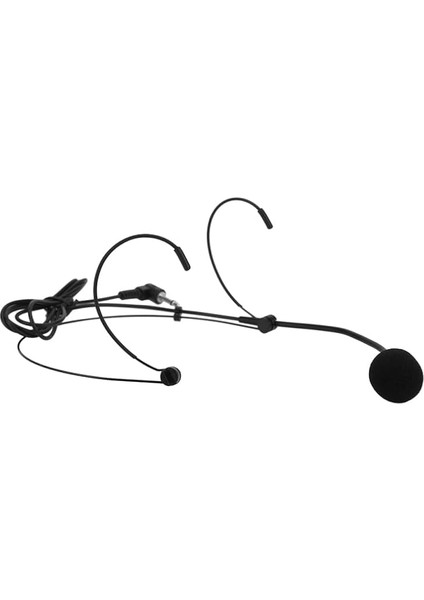 Tek Yönlü Başa Takılan Başa Takılan Kulaklık Kulak Kancası Mikrofon Mikrofon Ses Yükseltici Için Esnek Kablolu Boom Amp Hoparlör fiyatları