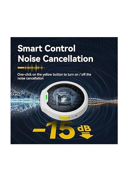 Hollyland Lark M2 Kablosuz Lavalier Mikrofon (2tx+3rx) Kamera, Iphone, Android, Pc, 48 Khz / 24 Bit Hi-Fi Ses 40H Süre 300 M Menzil, Enc Anti Ses Takmalı Mikrofon, Vlog Için Kablosuz - Beyaz fırsatları
