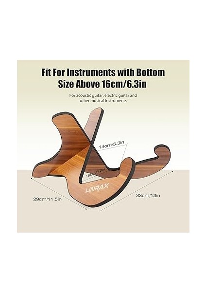 Gs1 Gitar Standı, Ahşap Gitar Tutucu, Akustik Gitar Klasik Gitar Elektro Gitar Bas Gitar Ukulele Mandolin Için Evrensel Zemin Standı, Gitar Sehpası, Gitar Rafı, Gitar Aksesuarları fiyatları