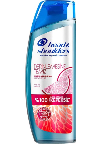 &amp; Shoulders Derinlemesine Temizlik Şampuan Nazik Arındırma Greyfurt 300 ml
