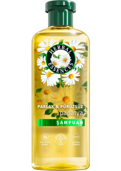 Essences Parlak ve Pürüzsüz Papatya Kokulu Şampuan 350ML