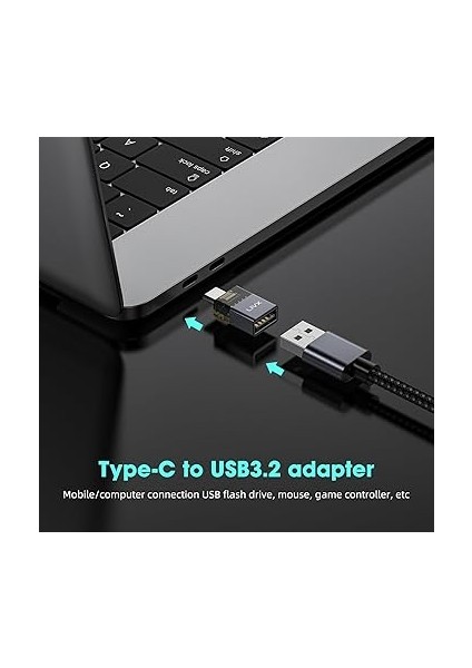 Type C To Usb3.2 Çevirici Dönüştürücü Otg 10GBPS 60W Ultra Hızlı Şarj ve Veri Aktarımı Otgdm fiyatları
