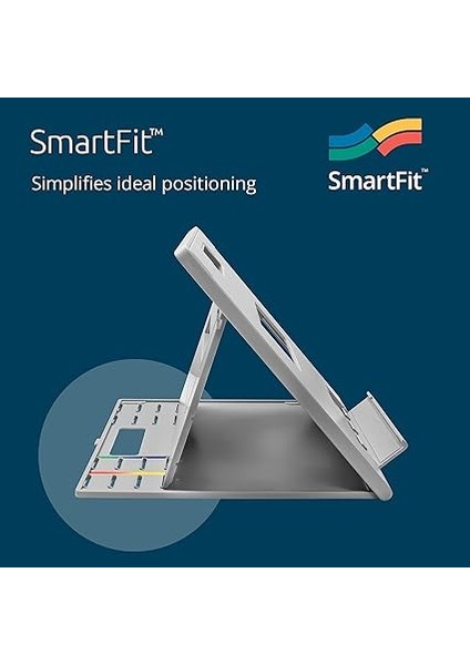 Smartfit Easy Riser Go 17 Inç Dizüstü Bilgisayar Standı, Yüksekliği Ayarlanabilir ve Taşınabilir, 17 Inçe Kadar Dizüstü Bilgisayarlar, Ultrabook'lar, Chromebooks ve Surfacebooks Için Ideal, modelleri