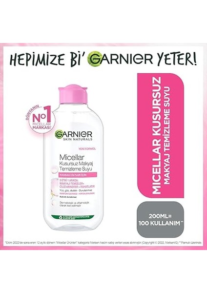 Micellar Kusursuz Makyaj Temizleme Suyu 200 ml fiyatları