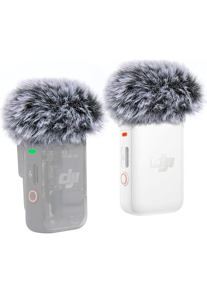 Mic 2 Pop Filtresi Için - Djı Osmo Cep 3, Djı Mikrofon Kablosuz Dış Mekan Mikrofon Kapağı Gürültü Azaltma, Djı Kablosuz Mikrofon 2, Djı Osmo Pocket 3 Creator Combo Için Uygulanabilir Mikrofon